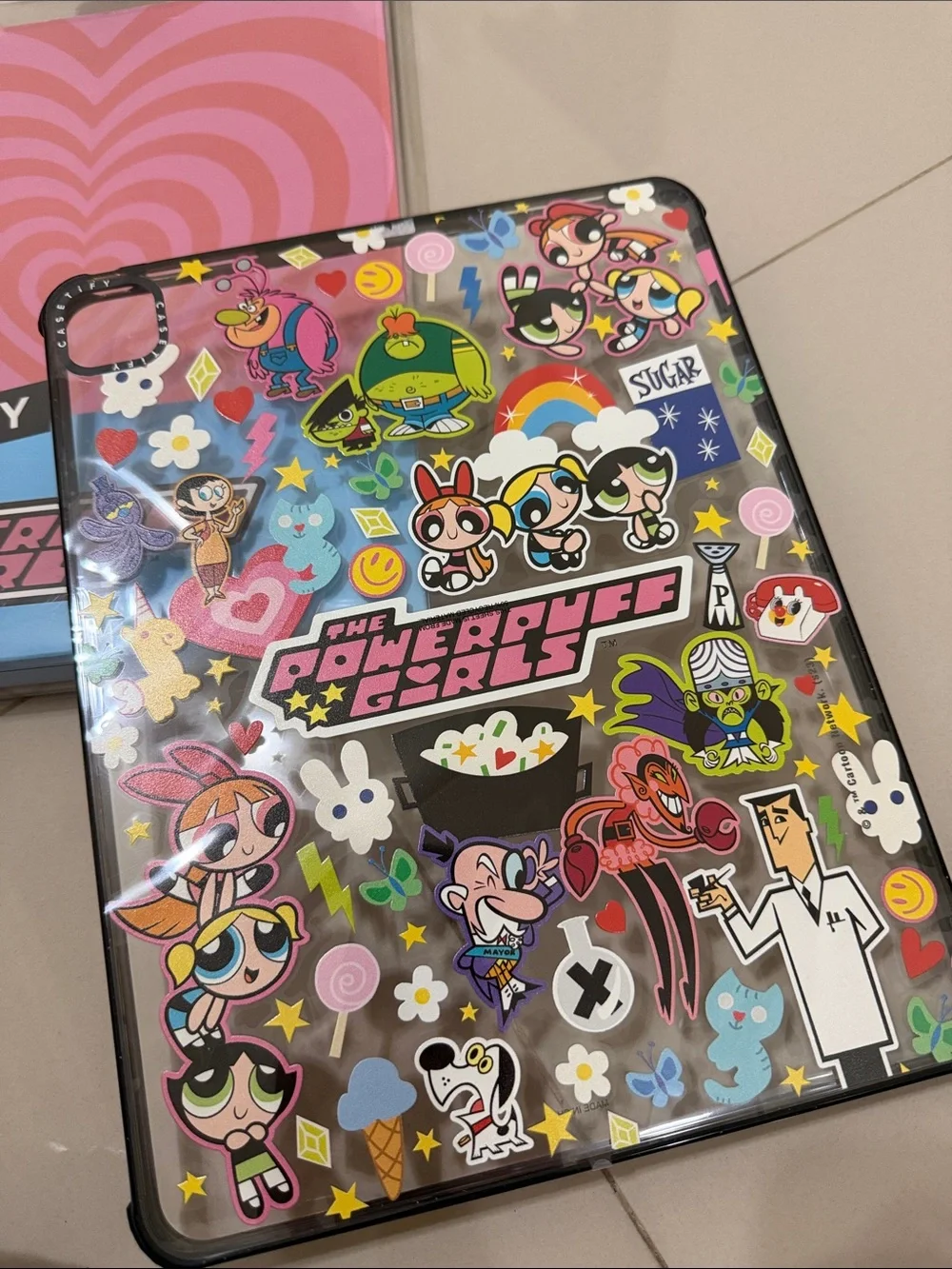 Casetify Powerpuff Girls Clear Ipad Pro Case 12.9 inch 5th generation